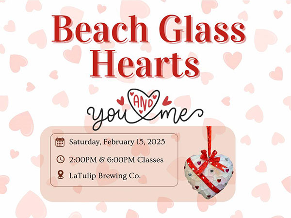 Beach Glass Hearts