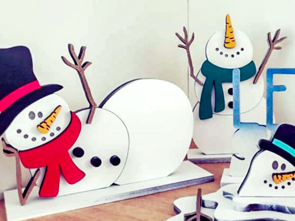 Wooden Snowman Class