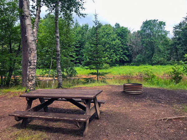 Mead Creek Campground photo credit Michigan DNR