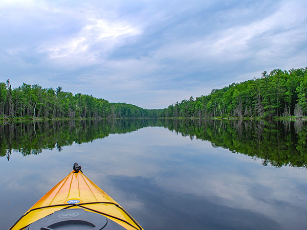 Kayaking Hiawatha