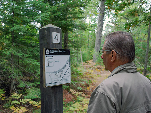 Indian Lake State Park Trail