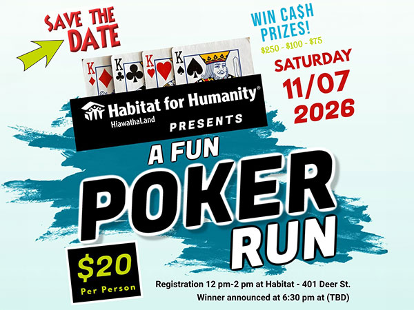 Habitat Poker Run